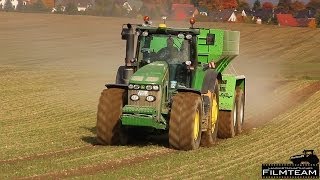 SoundSpezial John Deere 8430 mit einem Güstrower GDK 8000 T [upl. by Ynaffital]