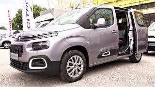 2022 Citroen Berlingo MPV VAN  Interior Exterior Walkaround  Truck Expo [upl. by Hewe]