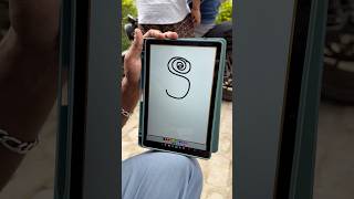 S  How to draw a Rose on Tablet shorts [upl. by Bartholomeo]