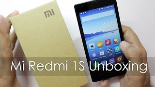 Xiaomi Redmi 1S Budget Android Phone Unboxing amp Hands On Overview [upl. by Laws]