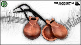 CASTANETS SOUND  musical instrument  sound effect [upl. by Nayr9]