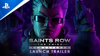 Saints Row The Third Remastered  Launch Trailer  PS5 [upl. by Ulrika]