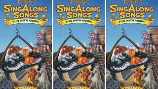 Disney Sing Along Songs Fun with Music 1989 [upl. by Trilby]