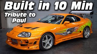 Fast amp Furious Supra Built In 10 Mins  90 Unseen Footage [upl. by Hermie]