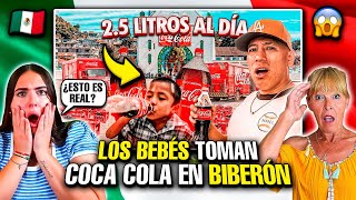 🇪🇸 ESPAÑOLAS REACCIONAN al PUEBLO MEXICANO 🇲🇽 que MÁS CONSUME COCACOLA a Nivel MUNDIAL😱🌍 [upl. by Gregoire434]