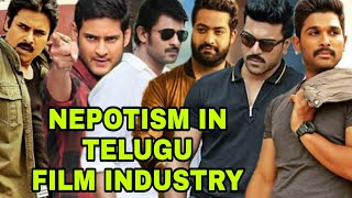 NEPOTISM IN TELUGU INDUSTRY [upl. by Aridnere]