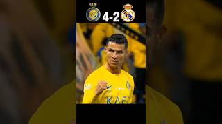 Al nassr vs Real Madrid  friendly match 2024 imaginary youtube football shorts [upl. by Osei]