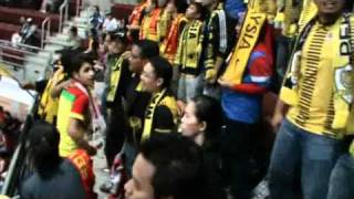 Ultras Malaya  Bersama Selamanya at EPL Masters Football Malaysia Cup 2011 [upl. by Eidaj]