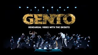 SB19 GENTO Rehearsal Video with the SKOUTS [upl. by Emolas]