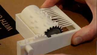 Fully 3D printed Music Box quotFrère Jacquesquot Song [upl. by Leunad]