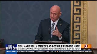 Sen Kelly emerges as possible Harris running mate [upl. by Ettezzil]