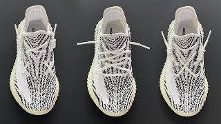 HOW COOL TO LACE UP YEEZY BOOST 350 4 WAYS [upl. by Chane]