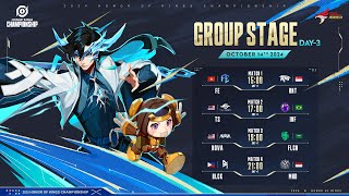 PH 2024 Honor of Kings Championship Group Stage Day 3 [upl. by Letnuhs]