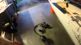 trolling motor setup for my Hobie Pro Angler 14 Kayak [upl. by Oag]