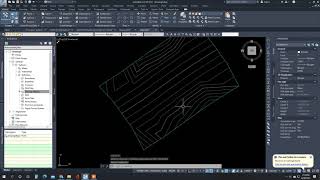 Create Surface From AutoCAD Points [upl. by Odnaloy]