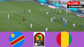 🔴 RD Congo vs Guinée  Éliminatoires de la Coupe dAfrique des Nations 2024  Streaming [upl. by Higginson]