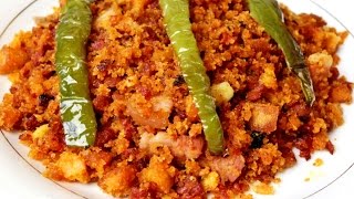 Migas de pan con panceta y chorizo [upl. by Adiasteb]