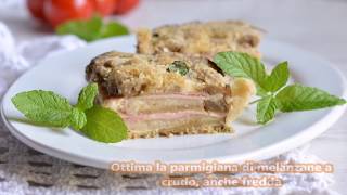 Parmigiana di melanzane leggera in bianco  Ricette che Passione [upl. by Lucius]