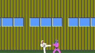 Karateka NES Clear 고전게임 가라데카 클리어 [upl. by Neik]