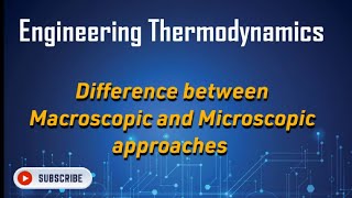 Macroscopic and Microscopic approaches in Thermodynamics in Telugu [upl. by Beker]