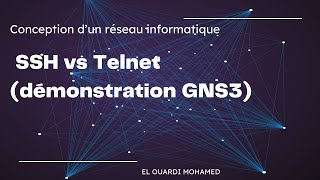 EP51  SSH vs Telnet démonstration GNS3 [upl. by Adham]