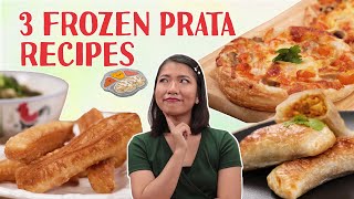 3 Smart and Easy Frozen Prata recipes youll want to try again and again [upl. by Lalo]