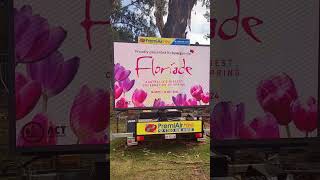 FLORIADE FLOWERS SHOW 2024 IN CANBERRA IN THE ACT [upl. by Joshi948]