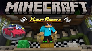 Playing Minecraft Hyper Racers on Galaxite [upl. by Tristan]