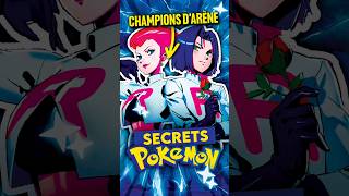 La TEAM ROCKET Jessie et James Champions d’Arène  😈 POKÉMON pokémon shorts [upl. by Ecirrehs877]