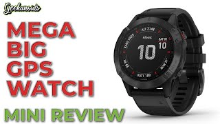 Garmin Fenix 6 Pro Review [upl. by Merkley]