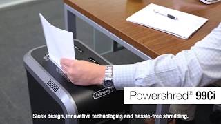 Fellowes Powershred 99Ci Shredder  Product Overview [upl. by Fairweather885]