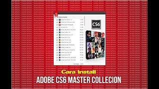 Cara Install Adobe Cs6 Master Collection [upl. by Stuckey]