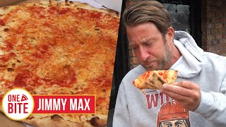 Barstool Pizza Review  Jimmy Max Staten Island NY [upl. by Lubbi]