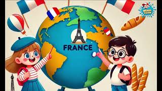 Countries and Capitals Song for Kids  Fun Educational Learning Song for Children [upl. by Annert]