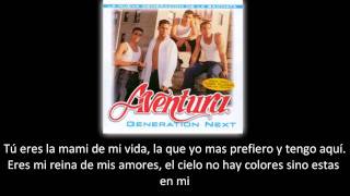 Aventura  La novelita lyric  letra [upl. by Najram906]