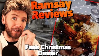 Gordon Ramsay REVIEWS fans Christmas Dinners [upl. by Muriah468]