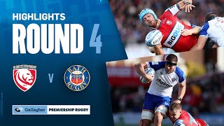 Gloucester v Bath  HIGHLIGHTS  12 Tries in Brilliant Derby  Gallagher Premiership 202425 [upl. by Anny]