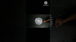 Karthika masam 🪔special rangoli🌺karthikasomavaramrangoliskarthikamasamrangolishortsfeed ytshorts [upl. by Alded]