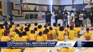 Hundreds participated in annual Kevon Looney basketball camp [upl. by Annuhsal]