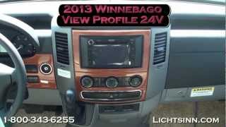 Lichtsinncom  New 2013 Winnebago View Profile 24V Motor Home Class C  Diesel [upl. by Blase]