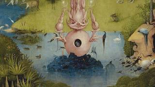 The Garden of Earthly Delights ca 1495–1505 by Hieronymus Bosch animated b [upl. by Koss]