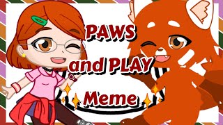 Paws and Play Meme  Turning Red  reupload [upl. by Connell]