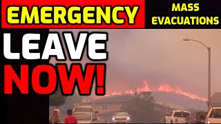 EMERGENCY ⚠️ US City THREATENED by Massive Fire  MASS EVACUATIONS ORDERED [upl. by Ocsinarf]