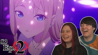 HAYASAKA Vs KAGUYA  Kaguyasama Love is War Season 3 Ep 2 REACTION Anime ReactionReview [upl. by Queenie]