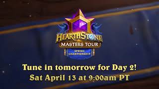 2024 Hearthstone Masters Tour Spring – Day 1 [upl. by Pirri568]