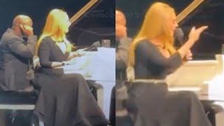 Adele Reacts To Possible Pride Sucks Yell From Audience [upl. by Phionna]