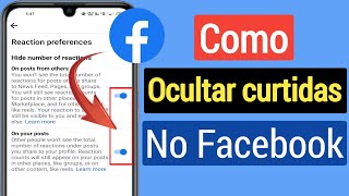 Como ocultar curtidas no Facebook 2023  Como ocultar curtidas na foto do perfil [upl. by Tasiana]