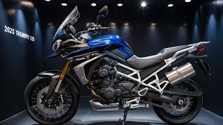 New 2025 Triumph tiger 1200 reviews  Rally explorer  good vibes only one [upl. by Brinna856]