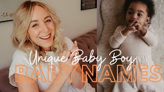 Unique Baby Boy Names With Great Meanings  Huge List Of All My Current Faves amp Yours SJ STRUM [upl. by Oiram]