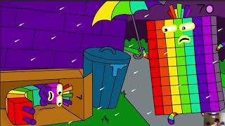 Oh Yes  Numberblocks 70 please help Numberblocks 7  Fanmade Coloring Story [upl. by Jeremie376]